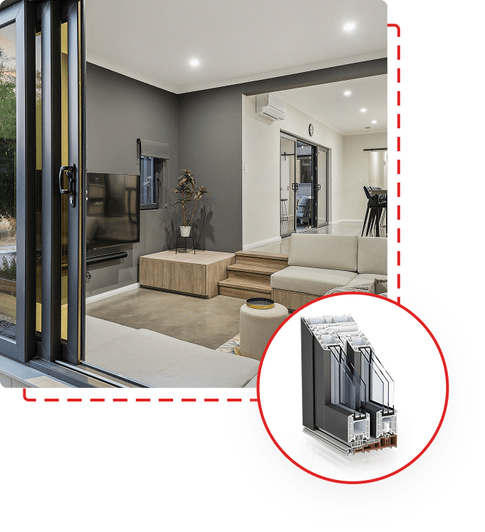 Double glazed stack and slide doors perth